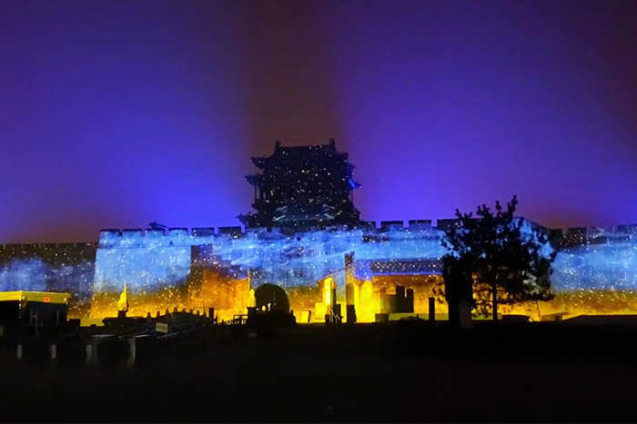城墻3D全息投影