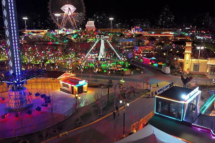 游樂(lè)園亮化工程