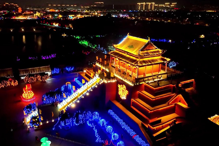 景區(qū)古建筑外墻亮化